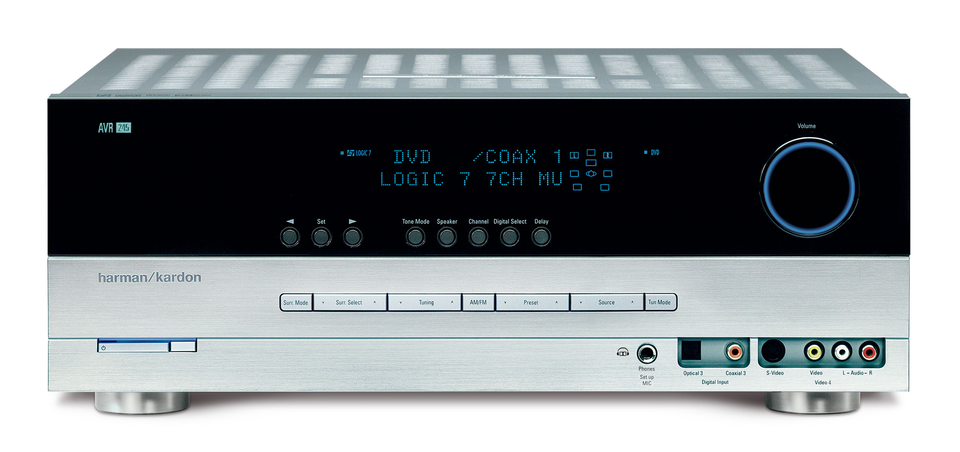AVR 245 - Black - Audio/Video Receiver With Dolby Digital, DTS & HDMI Switching (65 watts x 2 | 50 watts x 7) - Hero